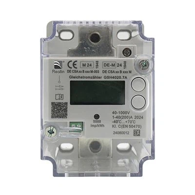 Contor electronic DC